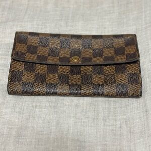 Louis Vuitton Damier Ebene Long Wallet